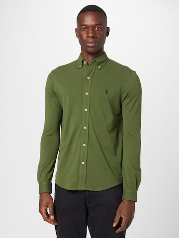 Polo Ralph Lauren Slim fit Skjorta i grön: framsida