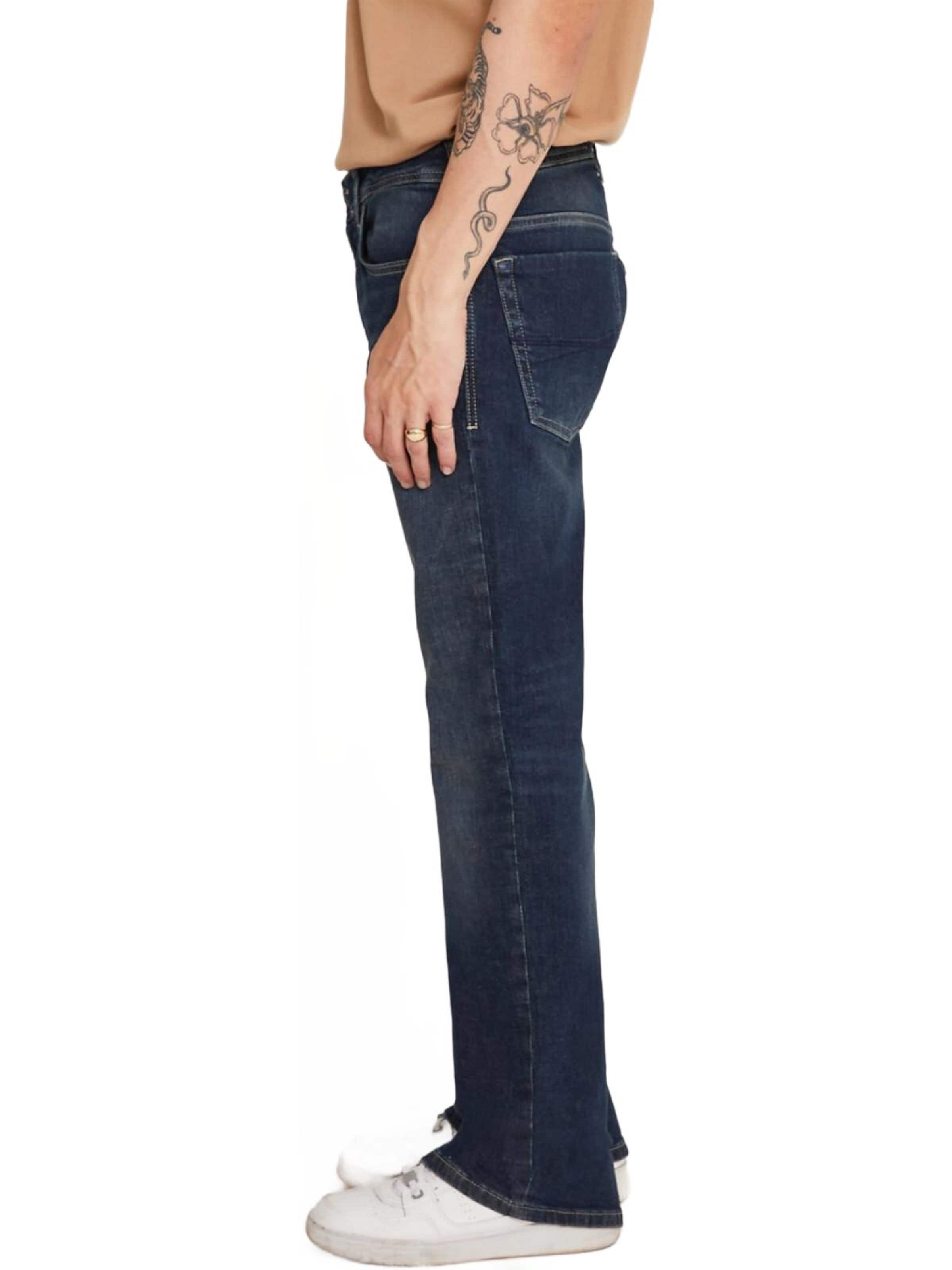 LTB Jeans - regular Vaquero 'LTB Jeans Tınman Mid Waist Piece Leg Jeans Trousers' en azul