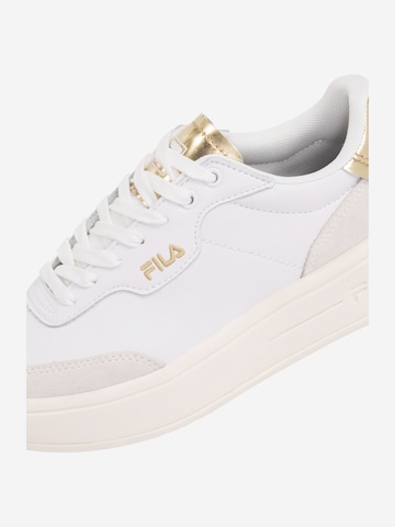 FILA Platform trainers in White