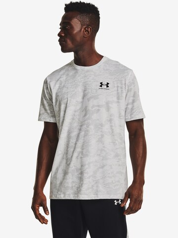 UNDER ARMOUR Functioneel shirt in Wit: voorkant