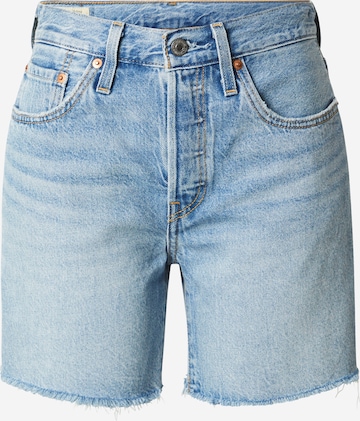 LEVI'S ®regular Traperice '501® Mid Thigh Short' - plava boja: prednji dio