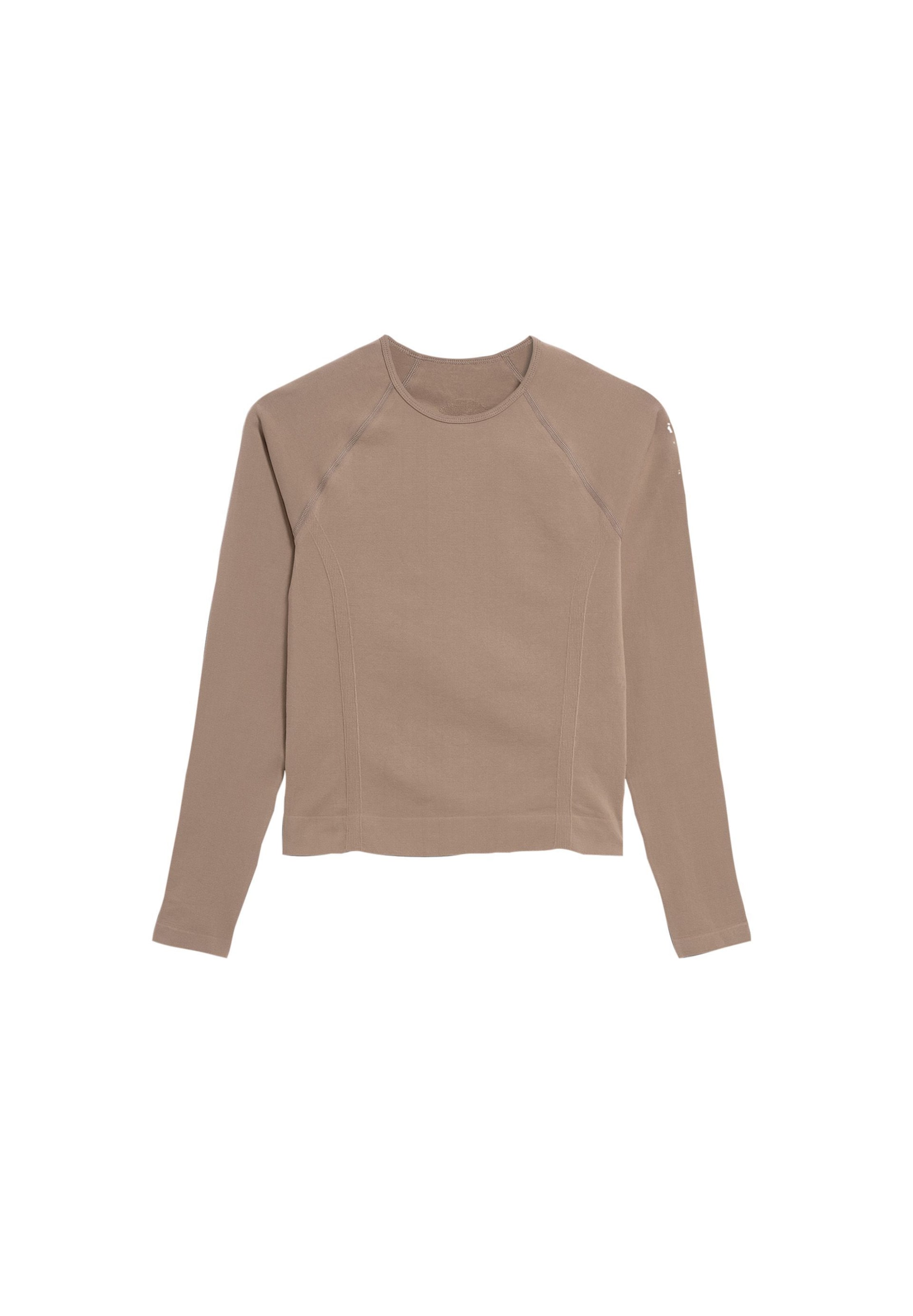ARMEDANGELS Longsleeve SEAMLESS in Beige: Vorderseite