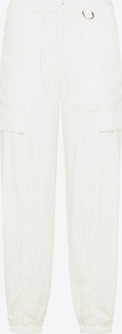 usha BLUE LABEL - Tapered Pantalón cargo en blanco: frente