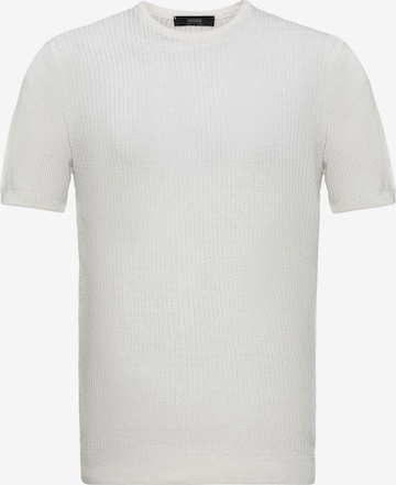 balta Antioch Megztinis: priekis