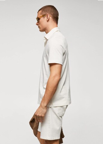 T-Shirt MANGO MAN en blanc
