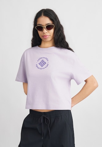 COLUMBIA Funktionsshirt 'Rolling Bend™' in Lila
