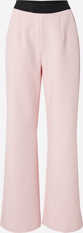 Loosefit Pantalon Misspap en rose : devant