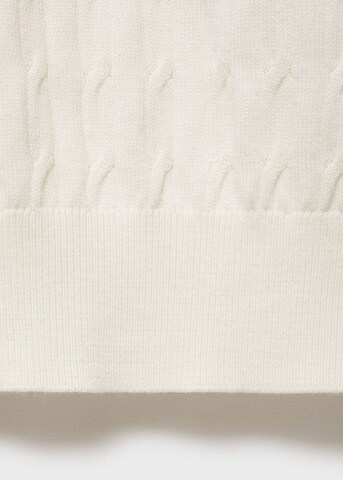 MANGO MAN Poloshirt 'Muga' in Weiß