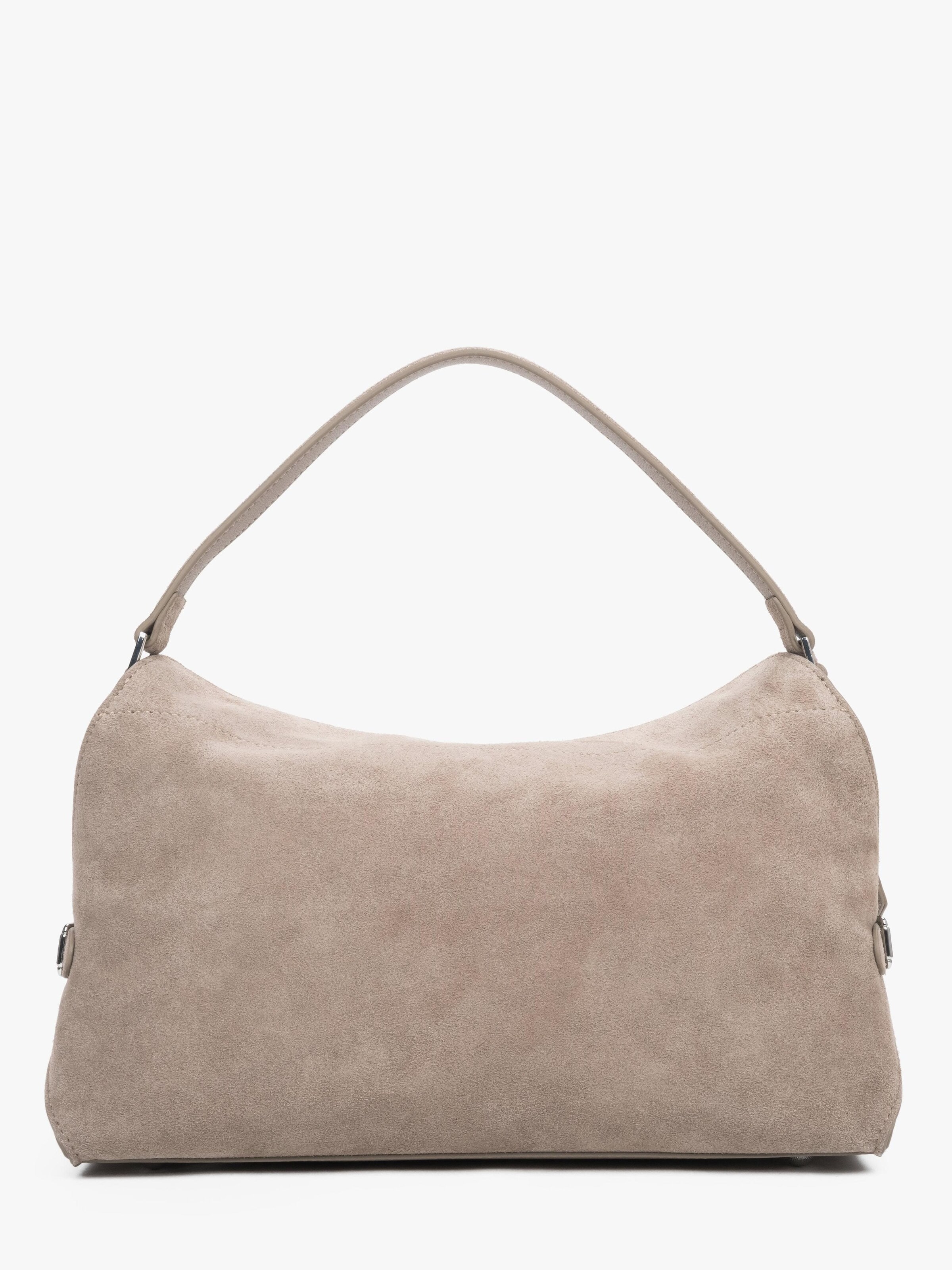 Estro Axelremsväska '1026' i beige: framsida