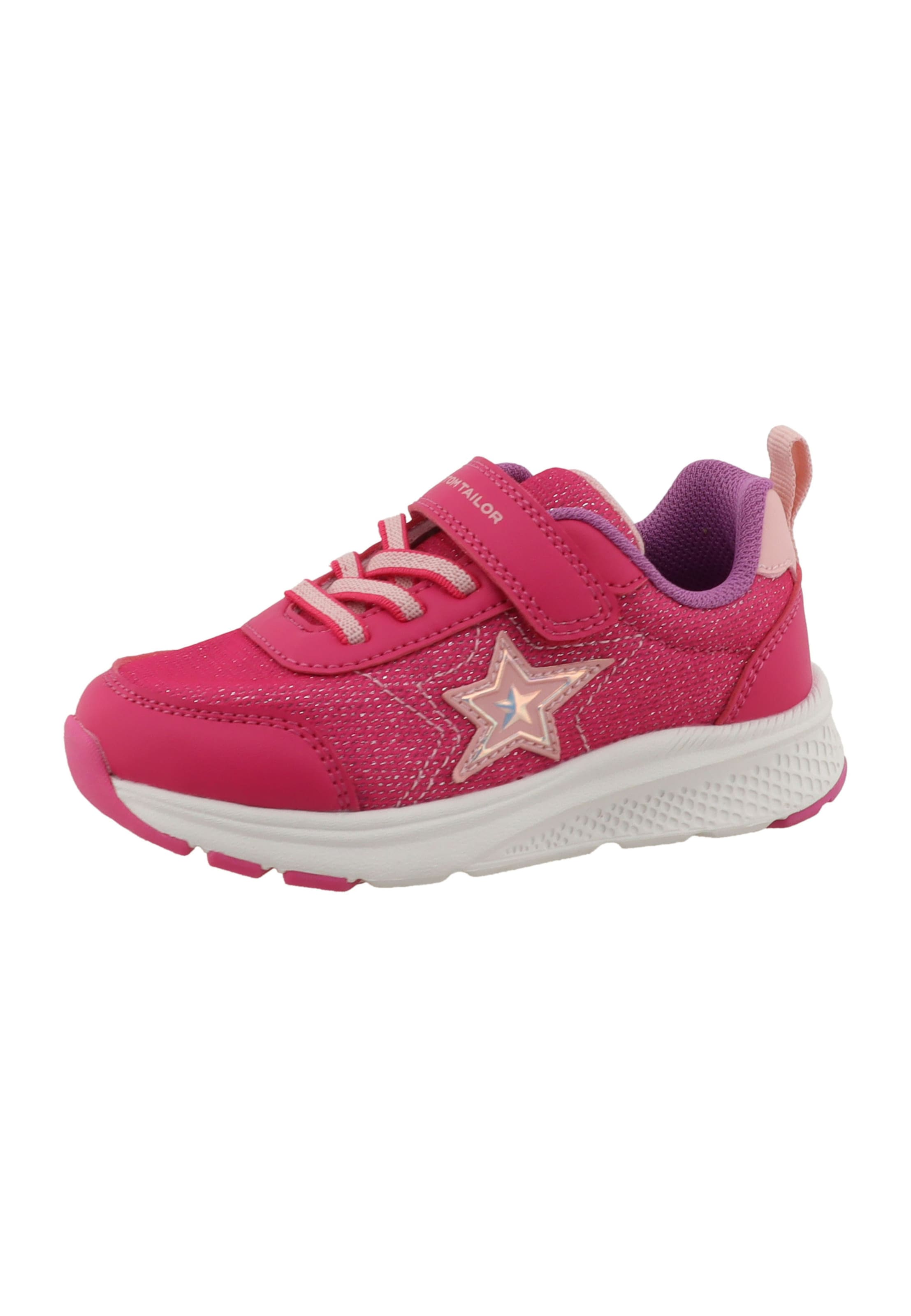 TOM TAILOR - Sapatilhas em rosa: frente