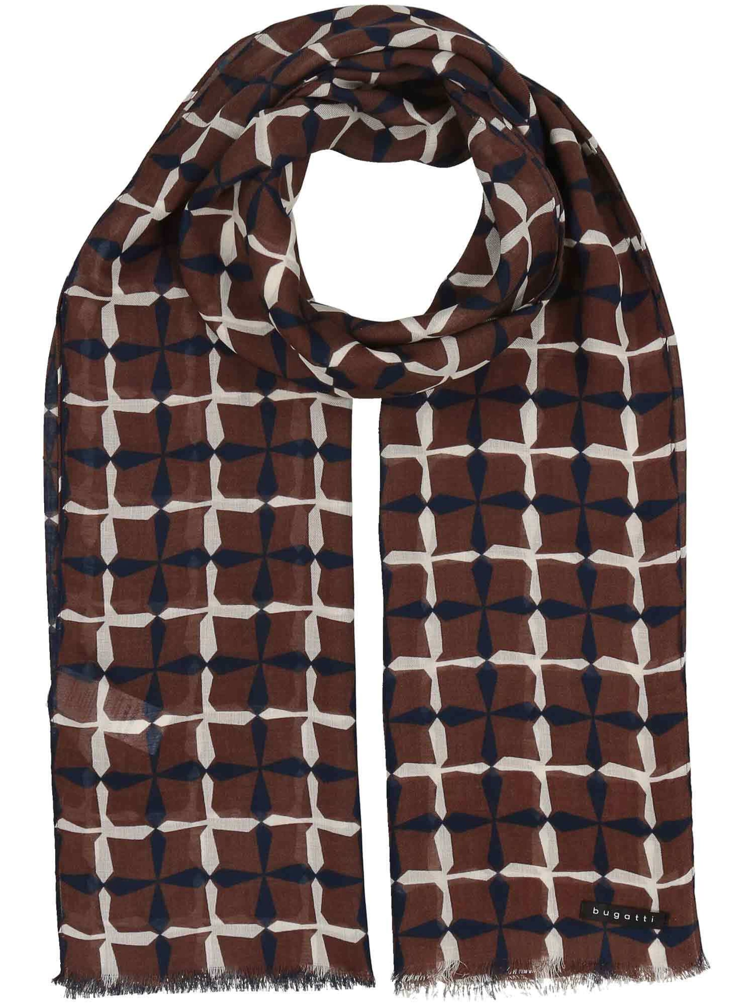bugatti Schal in Braun: Vorderseite