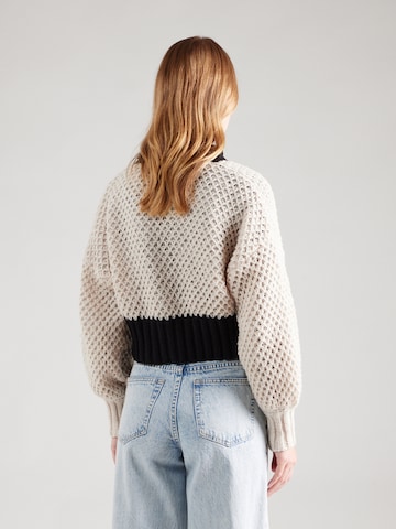 ONLY Knit cardigan 'ONLRose' in Beige