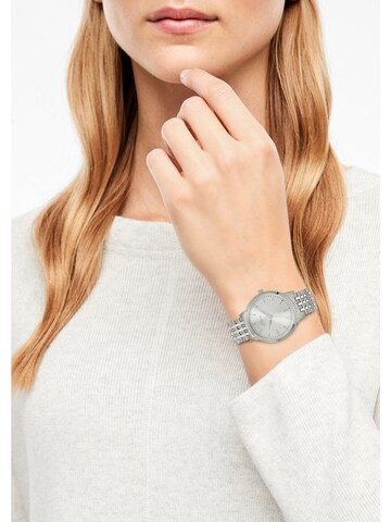 s.Oliver Analog Watch in Silver: front