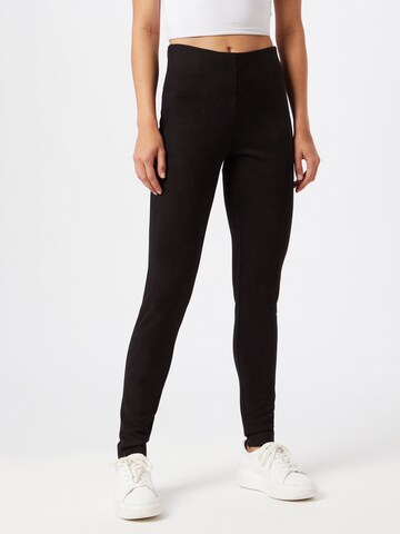 Freequent Skinny Leggings 'Lexie' in Zwart: voorkant