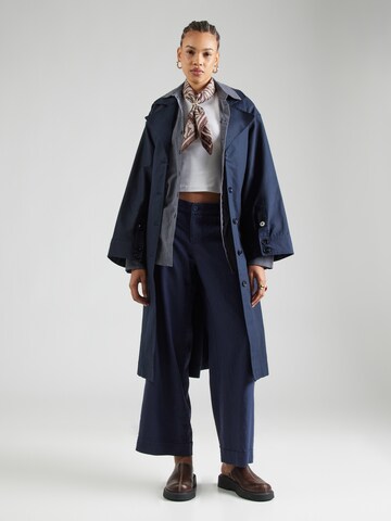 HOLLISTER Wide leg Trousers 'LIVVY' in Blue