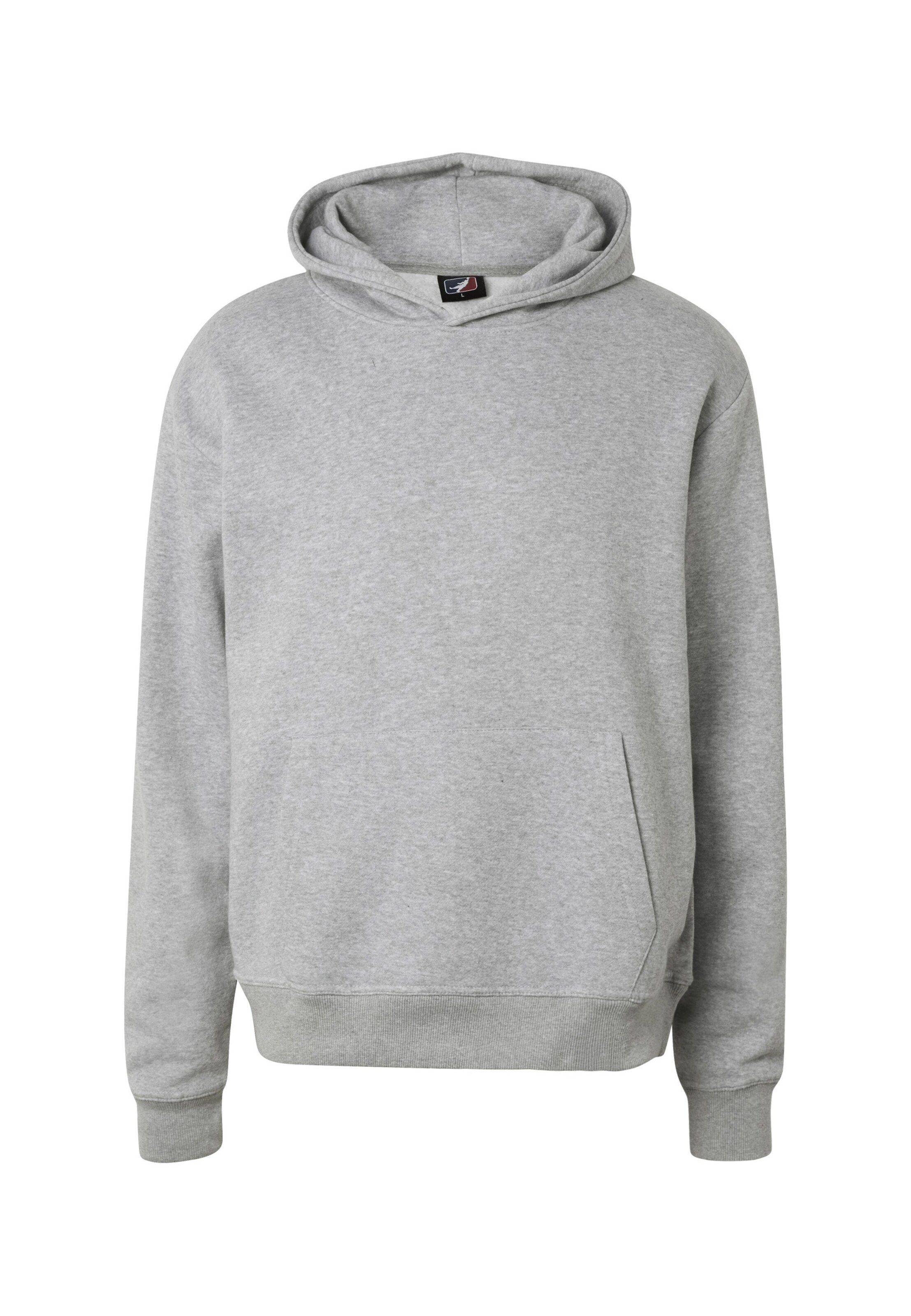 European League of Football - Sweatshirt em cinzento: frente