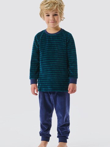 SCHIESSER Pyjama ' Rat Henry ' in Blau: predná strana