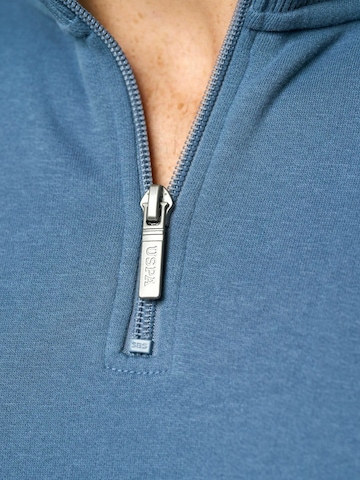 Sweat-shirt 'Kurt' U.S. POLO ASSN. en bleu
