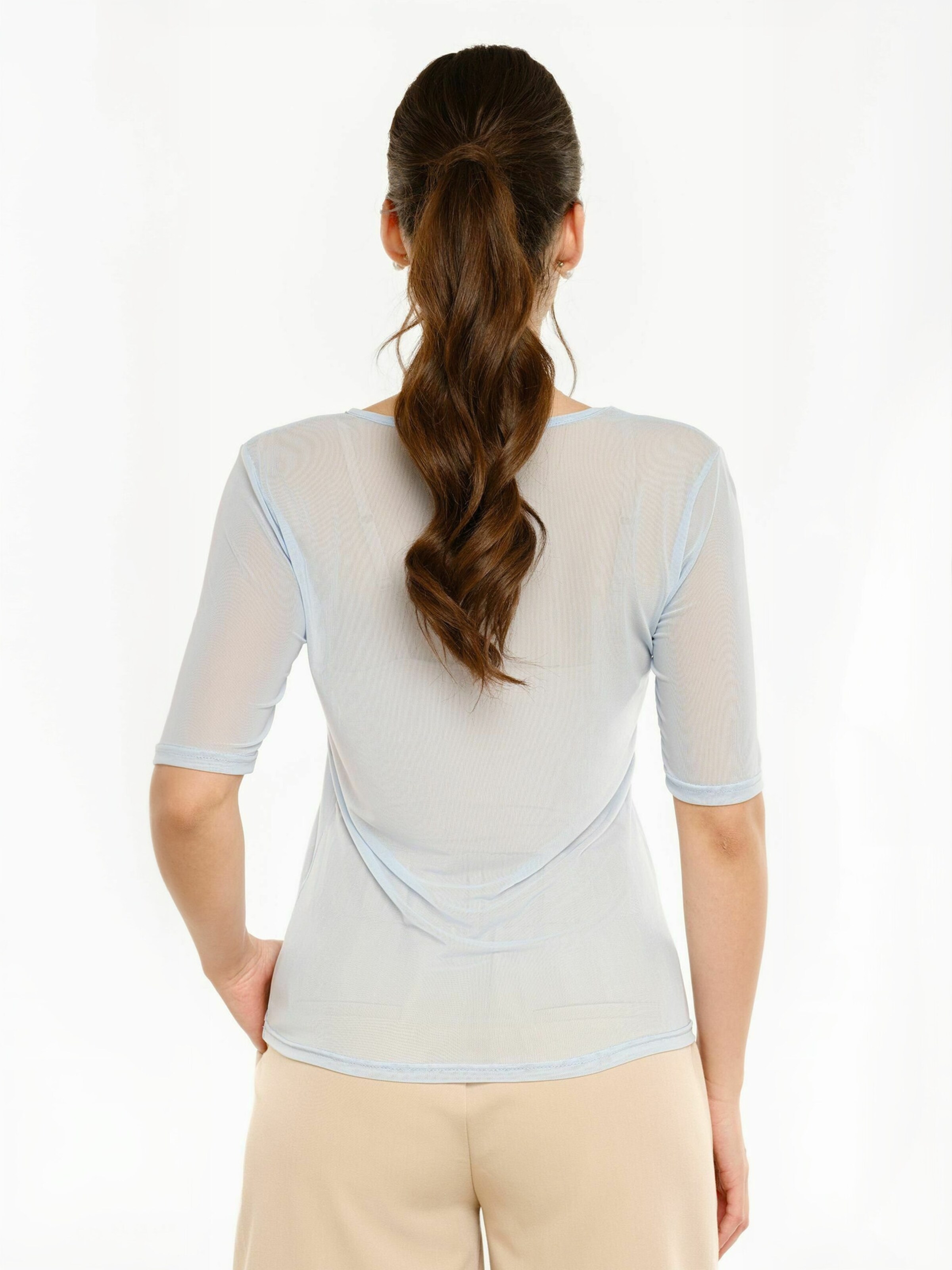 Liberte Essentiel Top ' MESH ' w kolorze niebieski