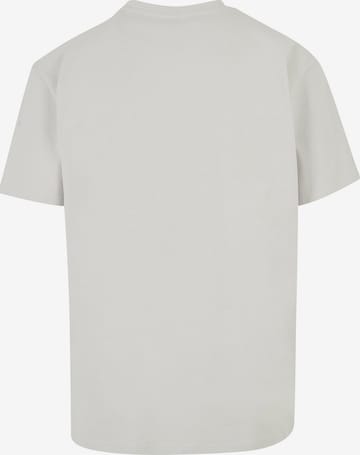 T-Shirt 'Tennis Racket' Merchcode en gris