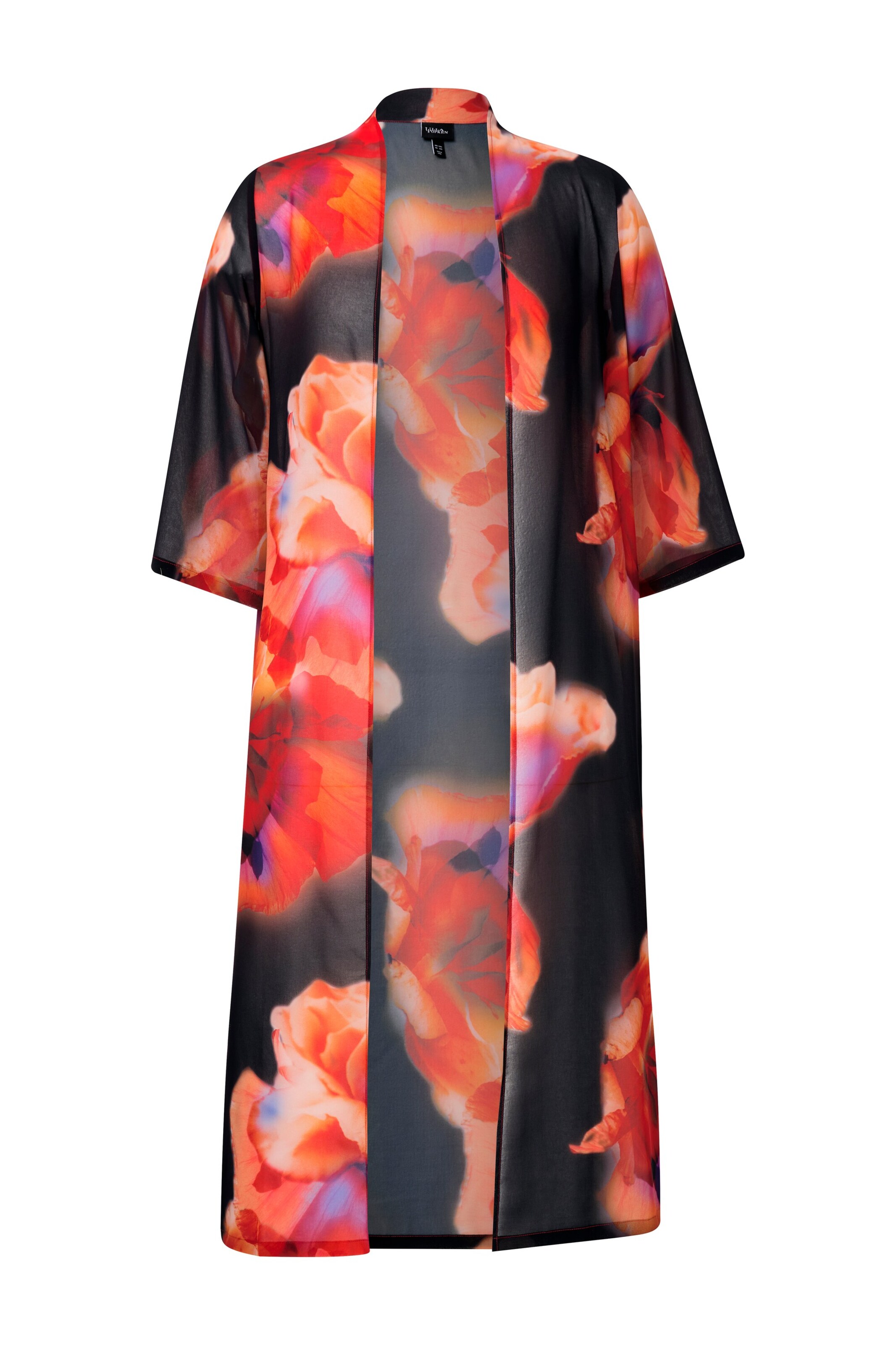 Ulla Popken Übergangsjacke in Schwarz: Vorderseite