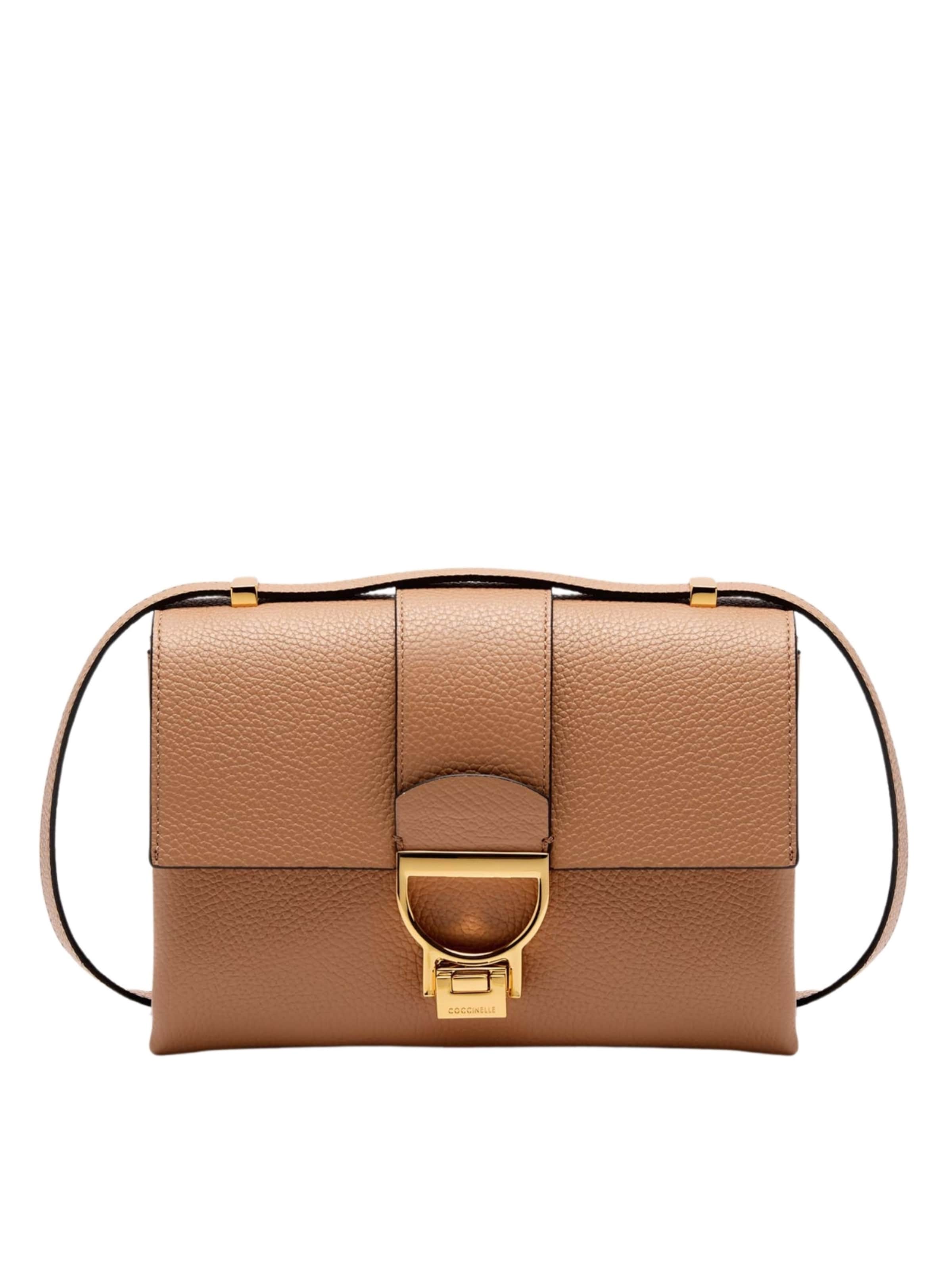 Coccinelle Handbag 'COCCINELLE ALETTIS' in Brown: front