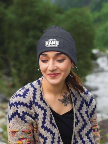 Youth Designz Beanie 'Bin da, kann losgehen' in Grey