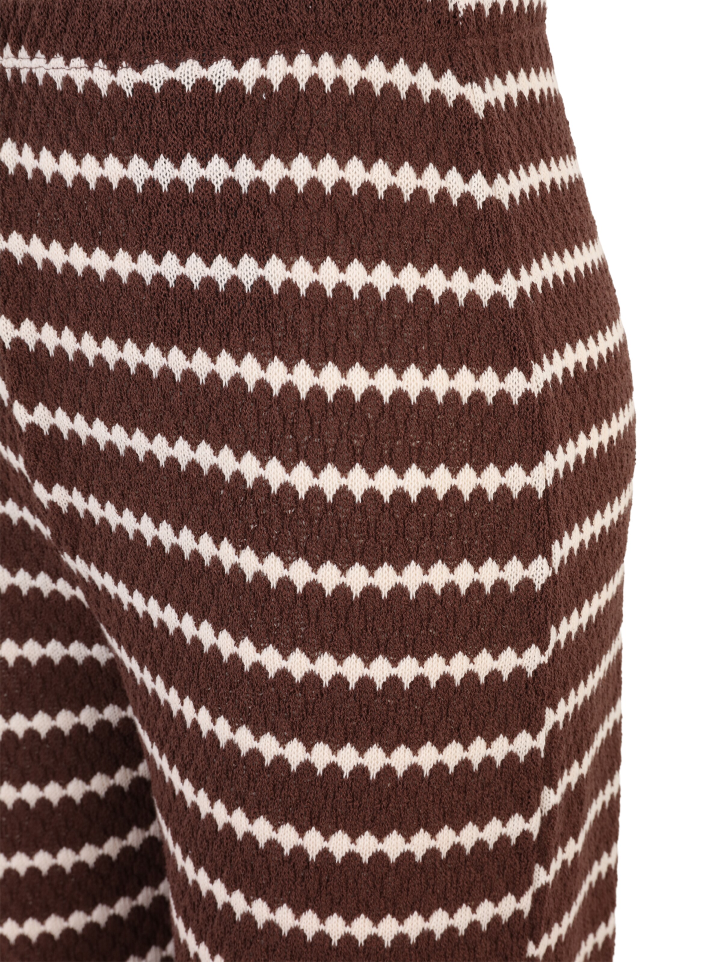 Only Tall Wide leg Pants 'ONLEVA' in Brown