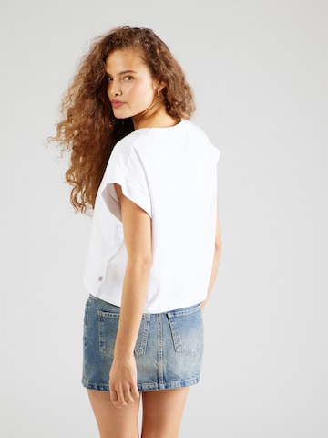 T-shirt 'NOMAKA' LTB en blanc