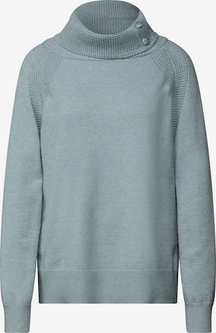 STREET ONE Sweater in Blue: front