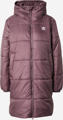 ADIDAS ORIGINALS Winter Jacket in Mauve ABOUT YOU