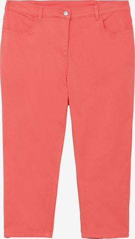 SHEEGO Jeans in Orange: predná strana