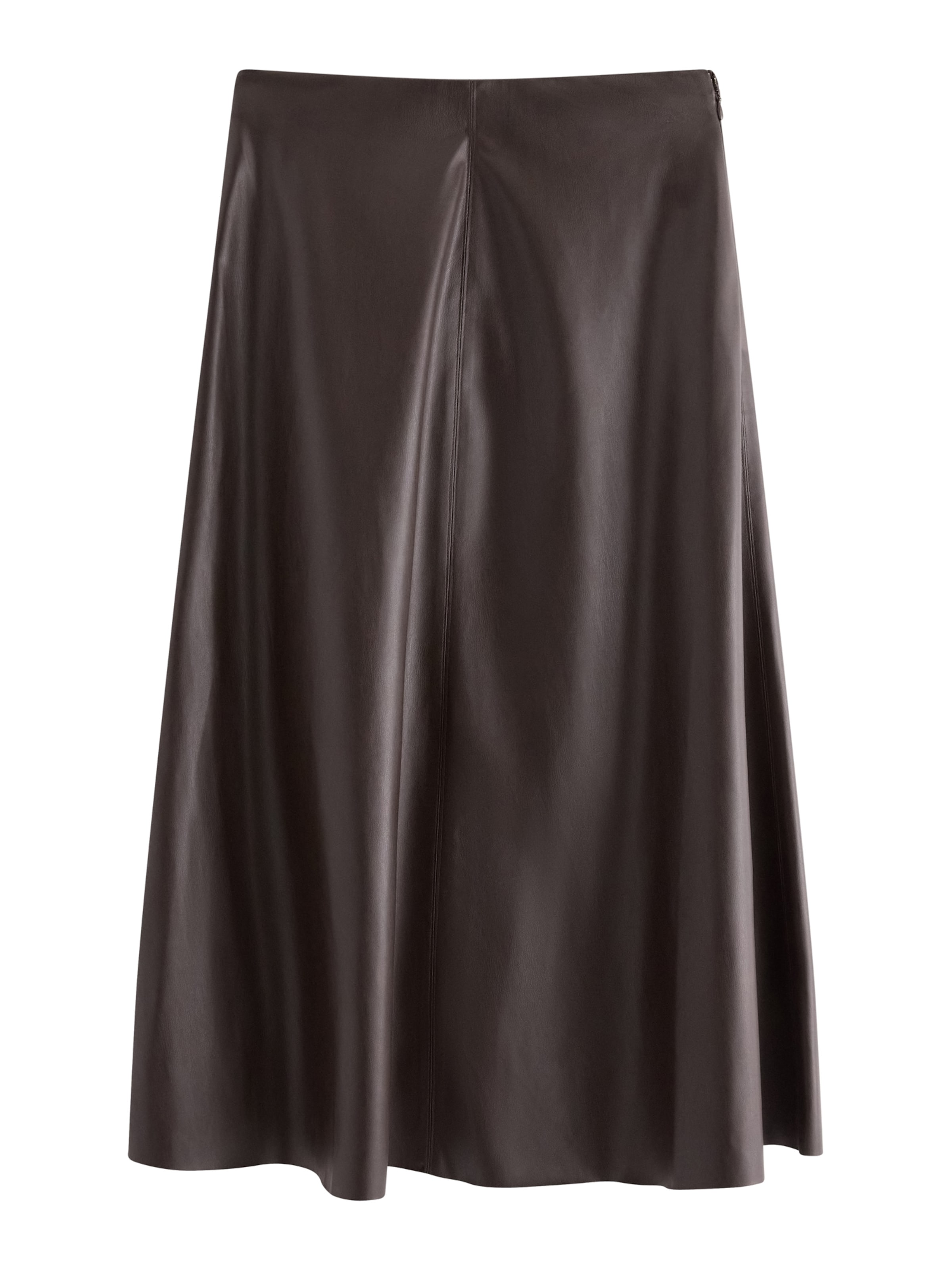 Lindex - Falda 'Leona' en marrón: frente