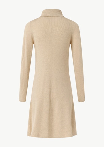 COMMA Kleid in Beige: Rückseite