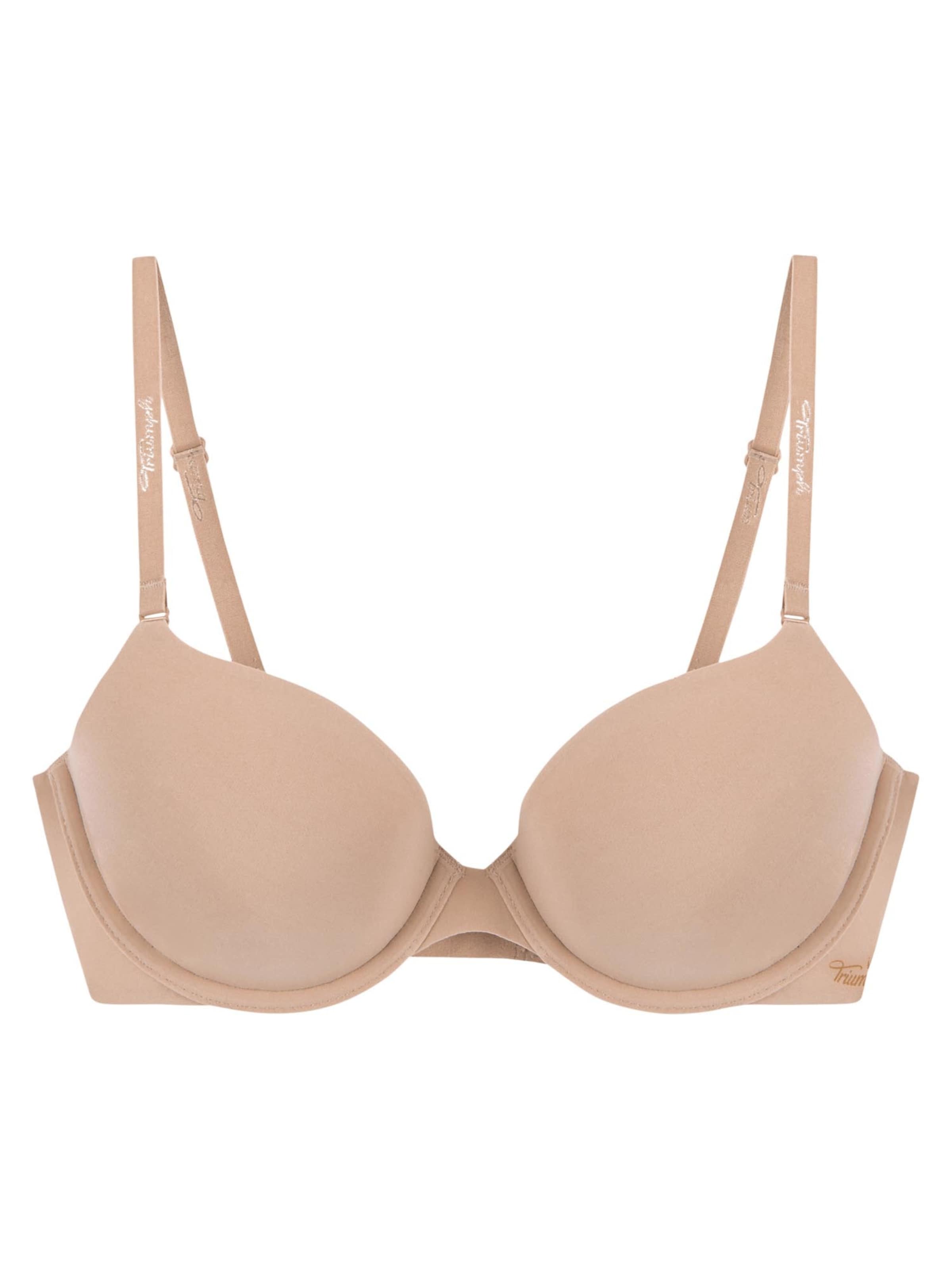 TRIUMPH T-shirt Behå 'Body Make-Up' i beige: framsida