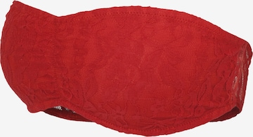 Urban Classics Bandeau BH in Rood