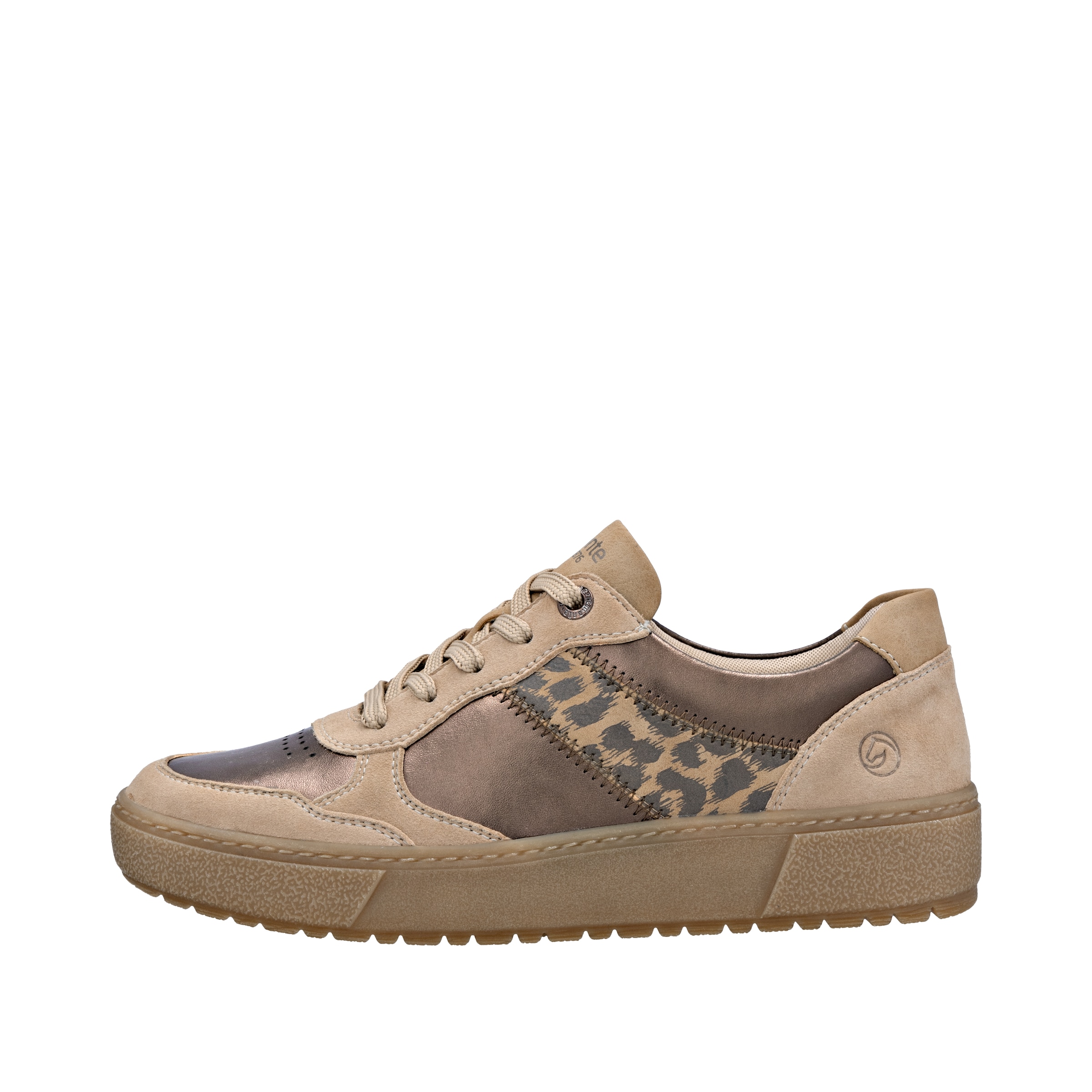 REMONTE Platform trainers in Beige