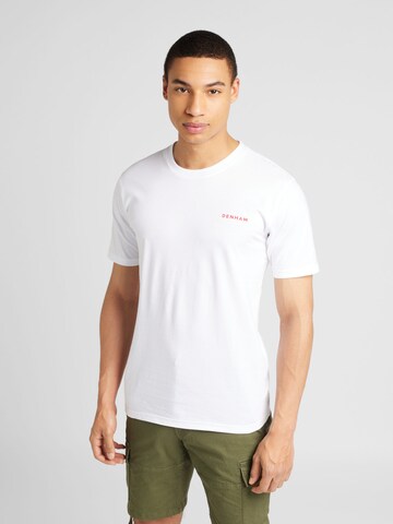 T-Shirt DENHAM en blanc