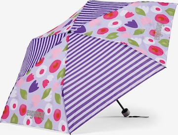 Parapluies ergobag en violet : devant