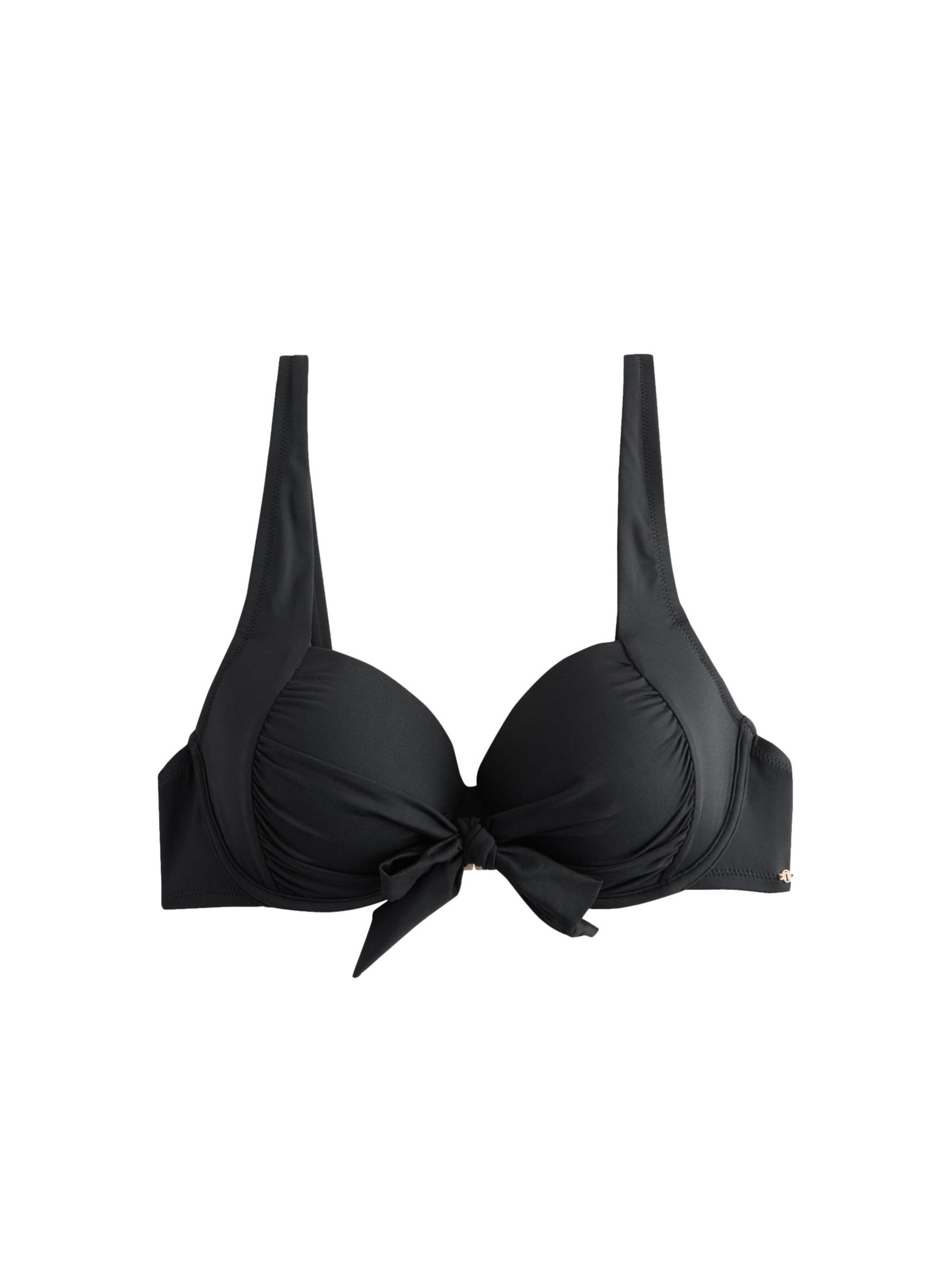 Push-up Sutien costum de baie de la Next pe negru: față
