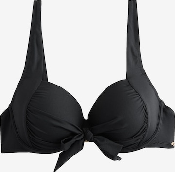Push-up Sutien costum de baie de la Next pe negru: față