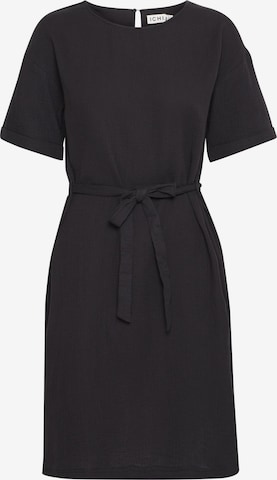 Robe 'MIKA' ICHI en noir : devant