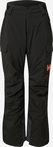 HELLY HANSEN Štandardný strih Outdoorové nohavice - Čierna: predná strana