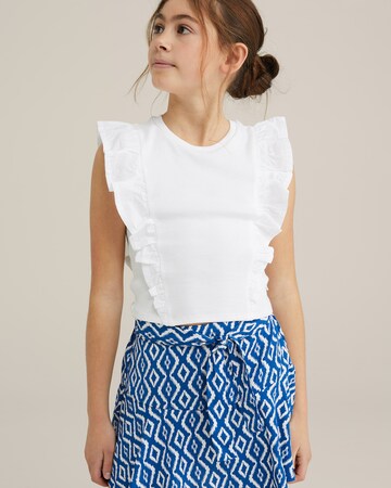WE Fashion Shirt in White: front