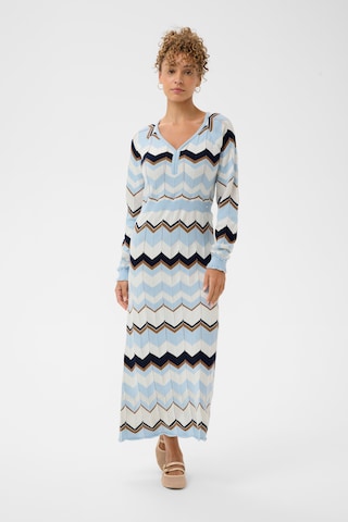 Cream Gebreide jurk 'CRNetes' in Gemengde kleuren: voorkant