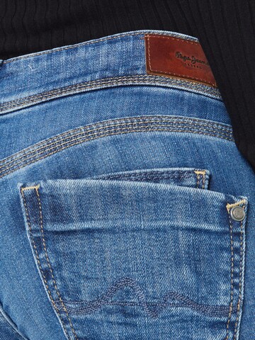 Pepe Jeans نحيف جينز 'Saturn' بلون أزرق