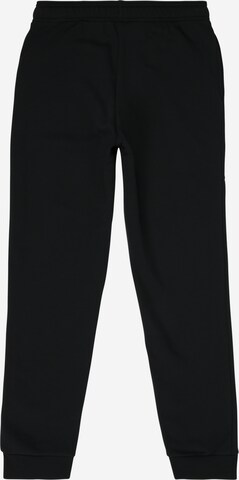 Tapered Pantaloni sportivi 'Essentials Linear Logo' di ADIDAS SPORTSWEAR in nero