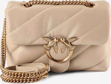 PINKO Crossbody bag 'Love' in Beige: front
