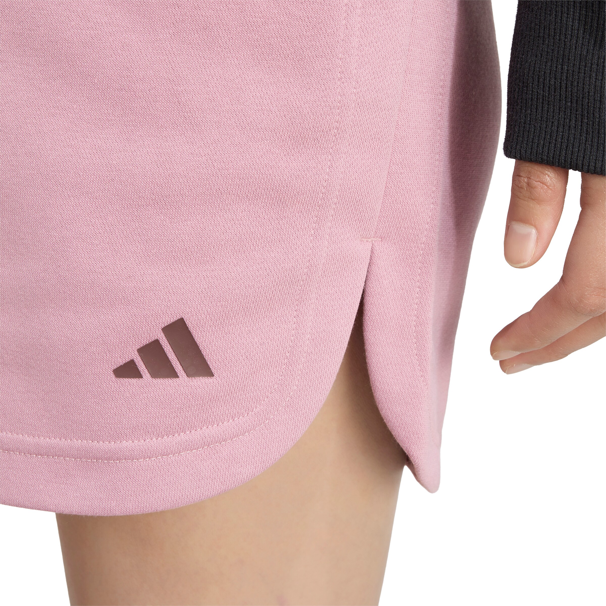 ADIDAS SPORTSWEAR Широка кройка Спортен панталон 'Studio' в лилав