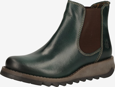 FLY LONDON Chelsea Boots in braun / dunkelgrün, Produktansicht